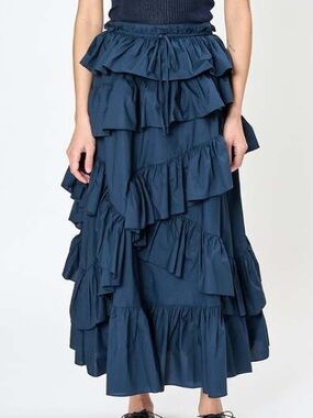 Ulla Johnson Cornelia Skirt in MidnightNWOT